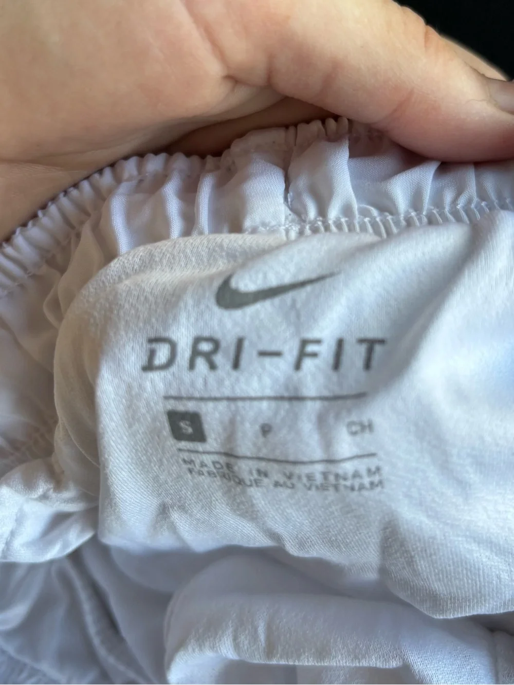 Nike White Women's Athletic Running Shorts